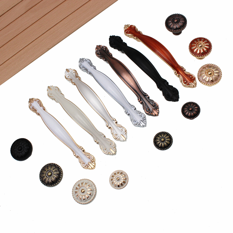 Vintage Furniture Hardware Pulls - RUNBAZEF 黒キッチンキャビネットノブと取手ヴィンテージ現代の子供家具の脚部品アクセサリーハードウェアドレッサー