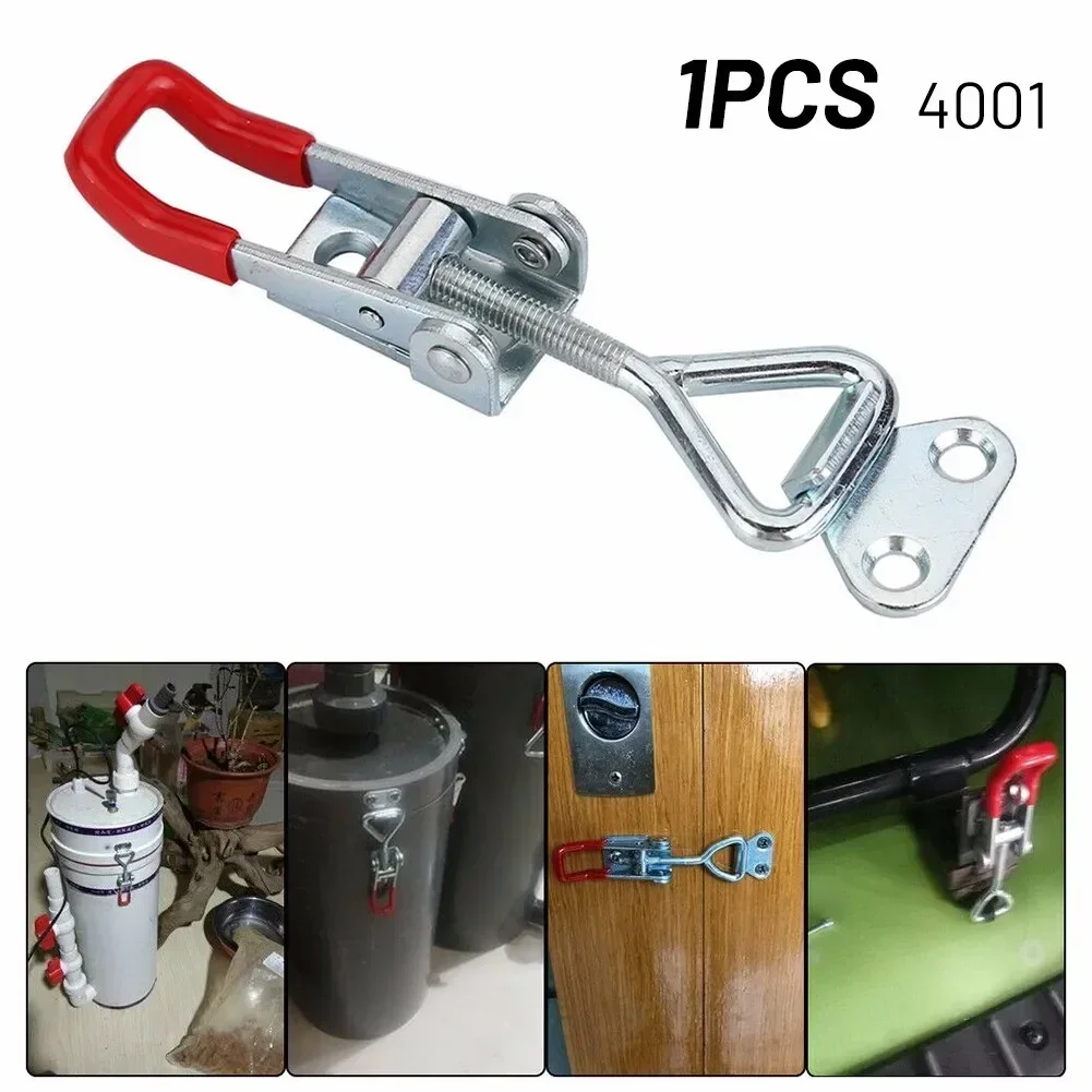 Furniture Interlocking Hardware - 1個入り トグルラッチキャッチ トグルクランプ 調整可能なキャビネットボックス レバーハンドルロック スライドドア用家具金具