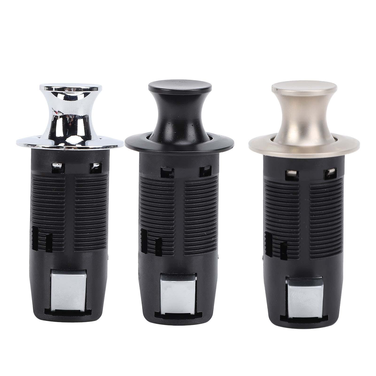 Furniture Interlocking Hardware - キャビネットプッシュボタンロックスタイリッシュな外観キーレス食器棚引き出しプッシュボタンラッチノブ RV ヨットキャンピングカーキャンピングカー用