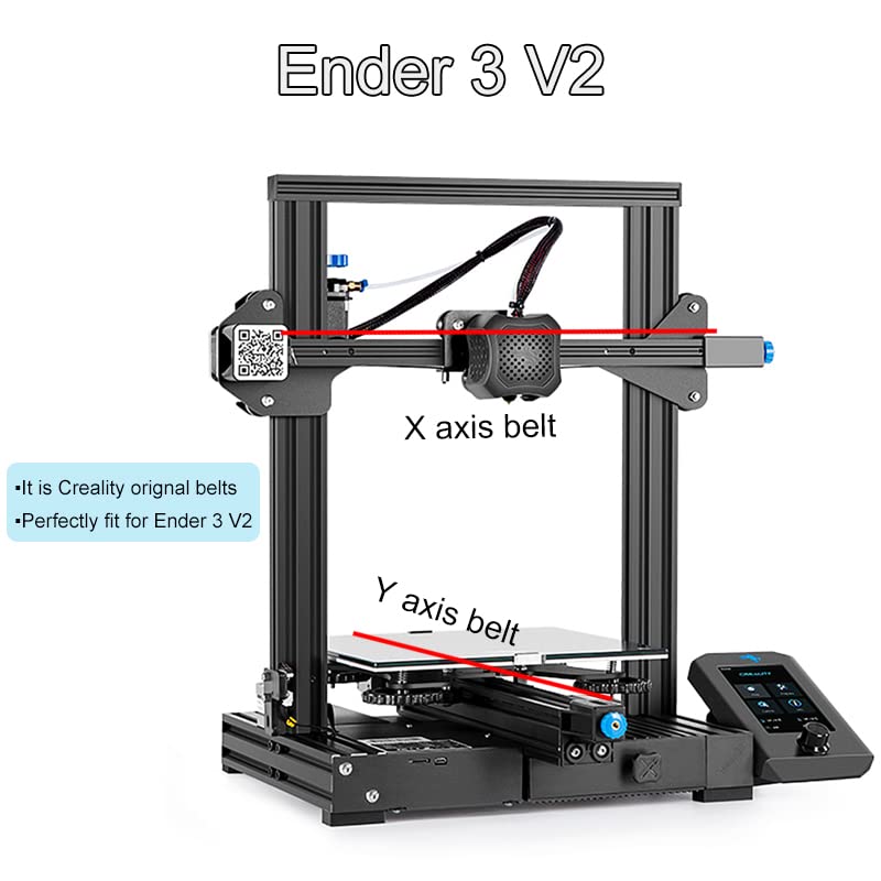 Creality公式2GT-6mm Ender 3 V2ベル - Creality Printer K1 のレビューと価格