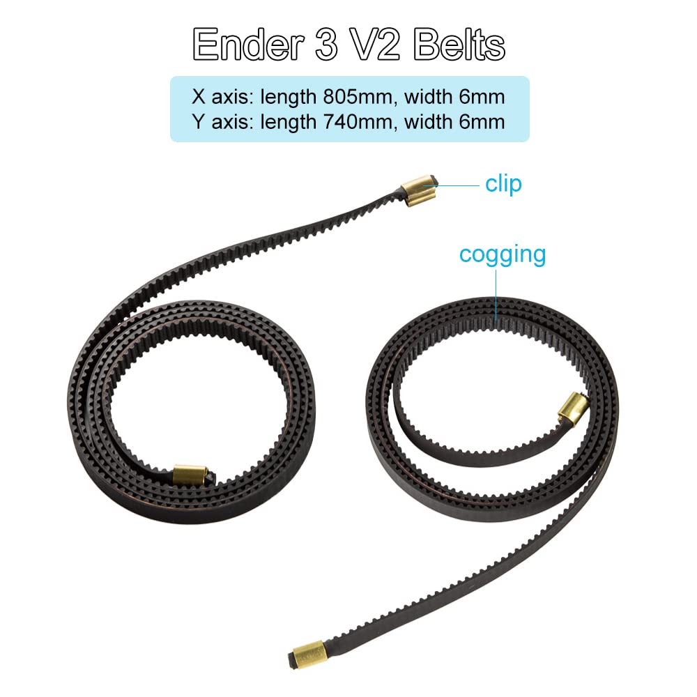 Creality公式2GT-6mm Ender 3 V2ベル - Creality Printer K1 のレビューと価格