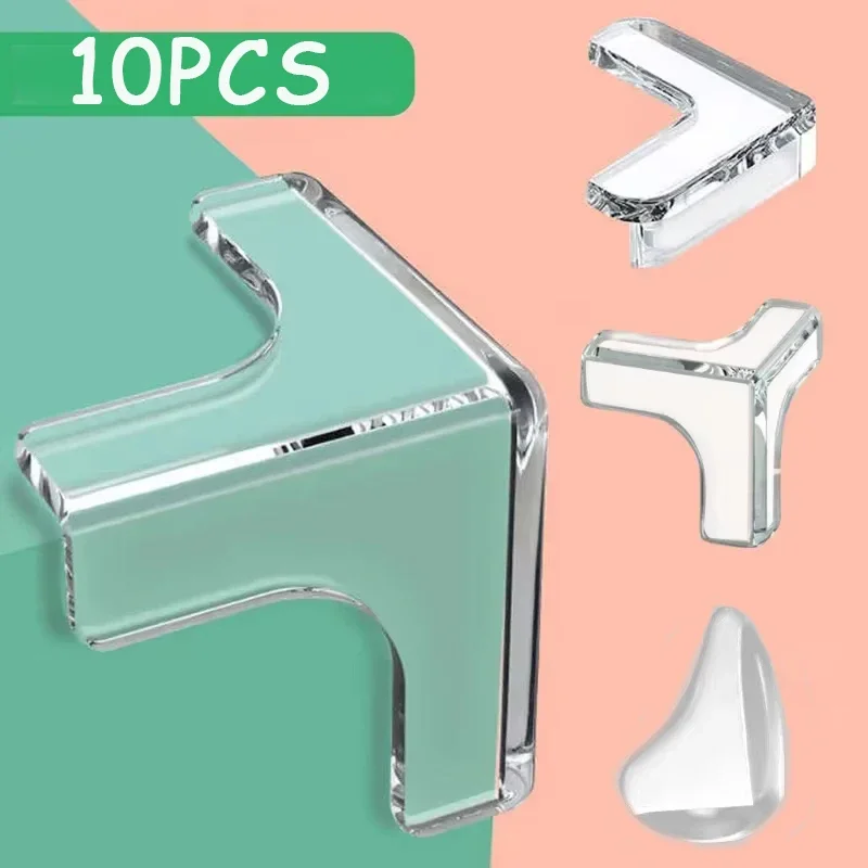10 個クリア衝突防止コーヒーテーブル家具コーナープロテクタ - Furniture Interlocking Hardware のレビューと価格
