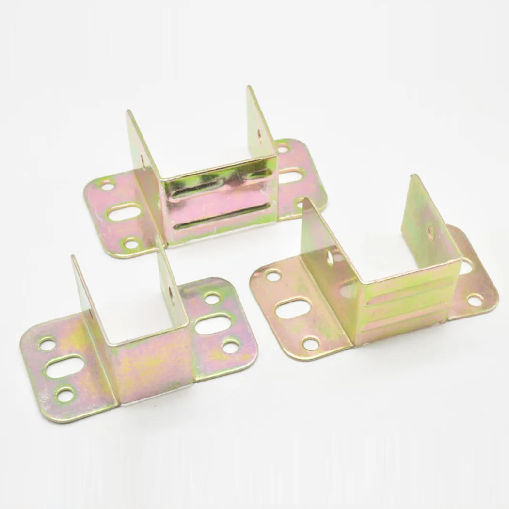 U字型金属製ベッドブラケット、ヒンジ取り付けコネクタ、ハード - Furniture Interlocking Hardware のレビューと価格