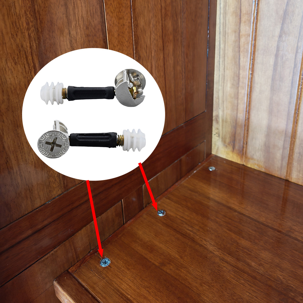 家具ハードウェア 3 in 1 カムロックコネクタ M6 ネ - Cam Lock Nut のレビューと価格