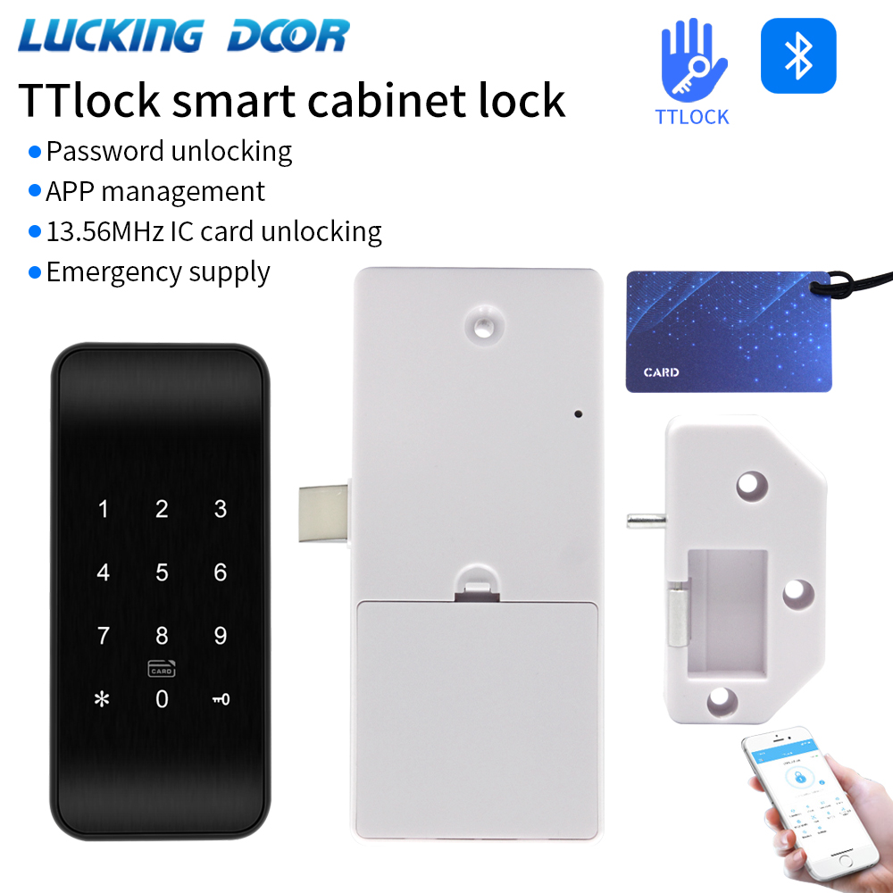 指紋付き引き出しロック,rfid家具ロック,bleキャビネッ - Furniture Interlocking Hardware のレビューと価格