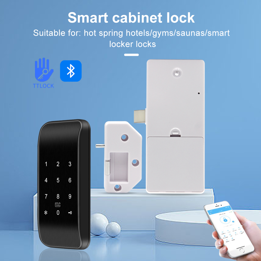 指紋付き引き出しロック,rfid家具ロック,bleキャビネッ - Furniture Interlocking Hardware のレビューと価格