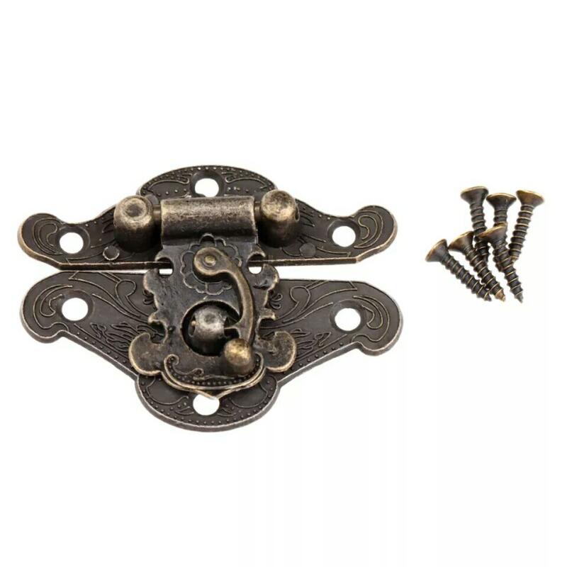 5/10 個ヴィンテージメタルハードウェア家具木箱レザーバッ - Furniture Interlocking Hardware のレビューと価格