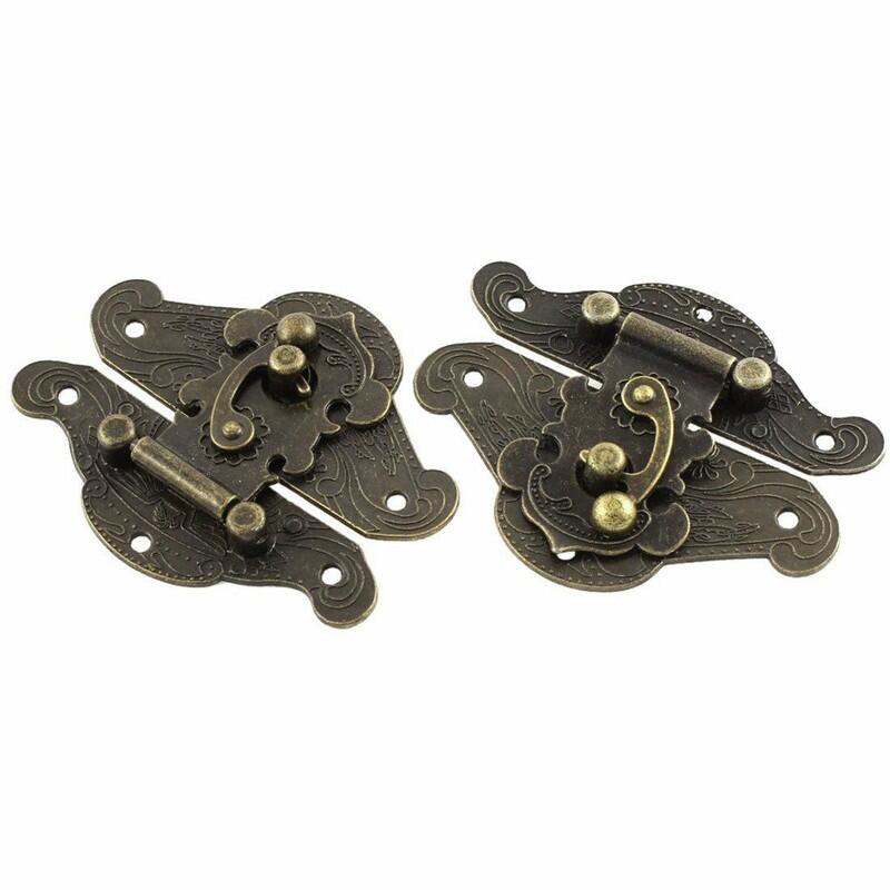 5/10 個ヴィンテージメタルハードウェア家具木箱レザーバッ - Furniture Interlocking Hardware のレビューと価格
