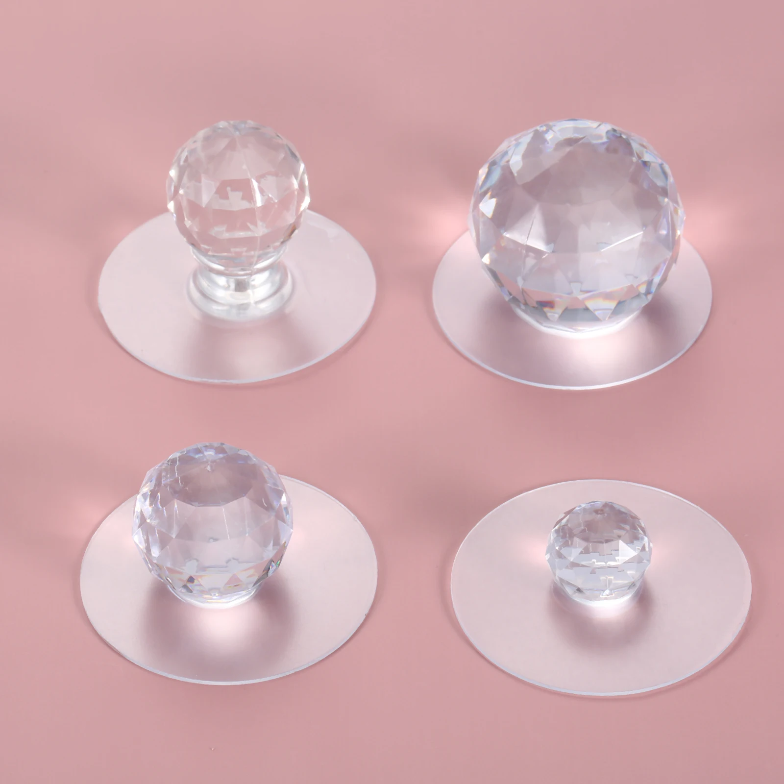 透明アクリルキャビネット2個ドリルフリー透明アクリルキャビネ - Furniture Interlocking Hardware のレビューと価格