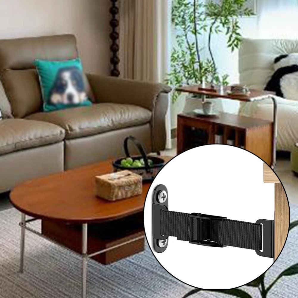 簡単設置耐震家具アンカー調整可能なユニバーサル壁アンカーユニ - Furniture Interlocking Hardware のレビューと価格