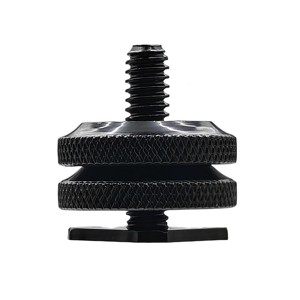 1/4 ホットシューマウント電話ホルダーデュアルナットコール - Cam Lock Nut のレビューと価格