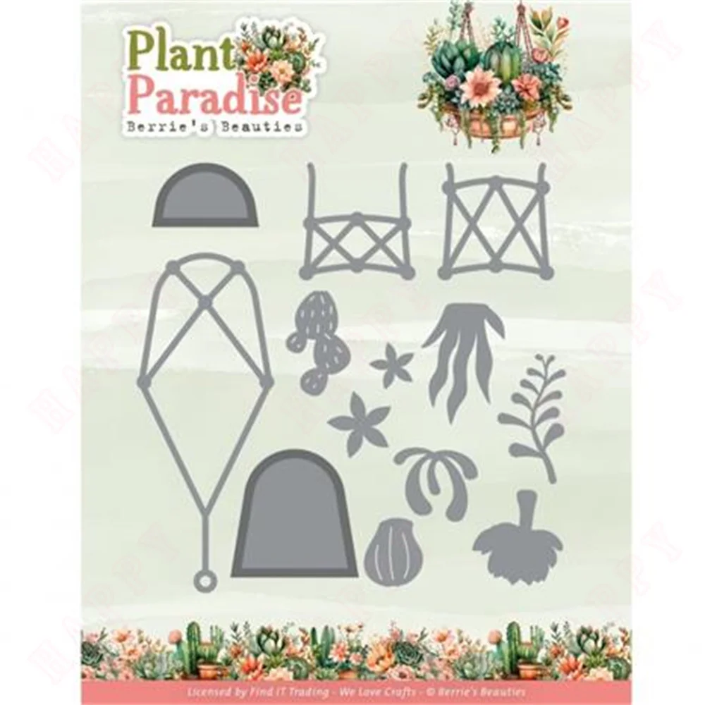 植物サボテンパラダイス金属クラフト切削ダイス DIY スクラ - Furniture Paradise & Hardware Ghaziabad Photos のレビューと価格